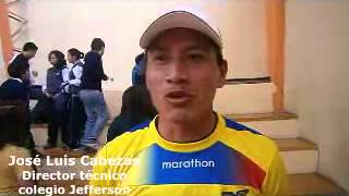 Jefferson campeonó en la primera categoría del intercolegial de fútbol sala femenino