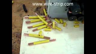 eraser wire stripping machine homemade scrap wire stripper gb wire stripper fiber stripping