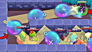1000 IQ Bibi SHOT in Brawl Stars! Wins & Fails #86