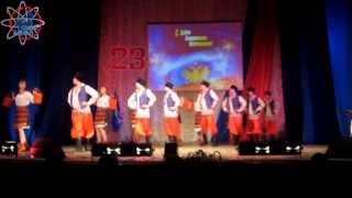 21 февраля 2014 год - выступление в РДК (танец - Галя) - Универ города Карачев