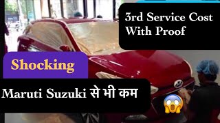 Hyundai i20 3rd Service Cost Details With Invoice | Hyundai Maintenance Report With Proof| GAMDABOYS