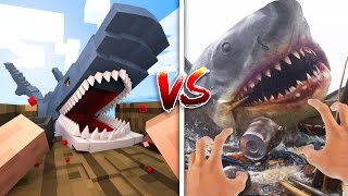 Minecraft vs Real Life: How to Go Fishing! (Minecraft Animation)