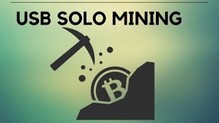 USB miner solo mining profitability