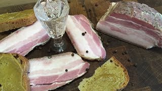 Наивкуснейшая грудинка в домашних условиях. Рецепт