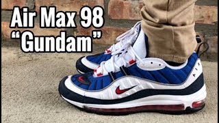 Air Max 98 “Gundam” on feet