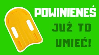 Nauka pływania od podstaw - PODSUMOWANIE SEZONU. 5 RZECZY, które już powinieneś umieć!