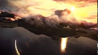 Sky and Mountains Logo After Effects Template