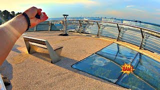 Новый стеклянный МОСТ в КИЕВЕ наконец то открыли # Треснуло стекло на новом мосту # Мост Кличко