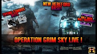 Operation Grim Sky Live! - Maverick and Clash! - Trying out Combos and More! - R6:Siege
