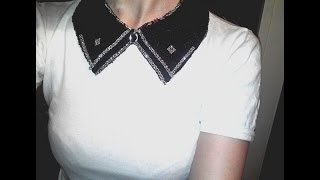 Съемный Воротник своими руками