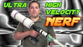 PVC Deadly Nerf Air Gun - Part 2 - DIY Tutorial Build & Demo