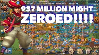 937 mil ZEROED by XRX, XIX and XVX Lords Mobile