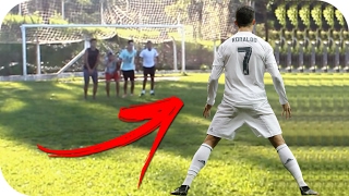 ⚽ Desafio de Futebol ⚽ Cristiano Ronaldo Vs Neymar ⚽ Real Madrid Vs Barcelona