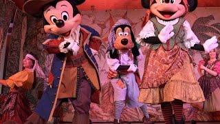 4K Mickey's pirates in the caribbean Deck Party 2014