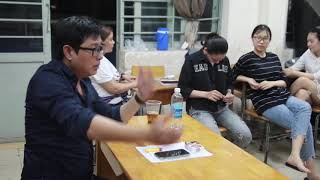 Buổi học Diễn xuất trước ống kính cùng Diễn viên Minh Cường