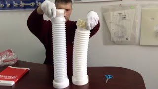 Гофры для унитаза от Alca Plast,модели A97 и A97S