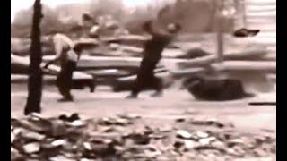 Гибель советских солдат в бою  Редкие кадры кинохроники ВОВ