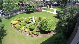 Hikvision DS-2CD2142FWD-IS 4MP IP Camera Daytime Backyard View