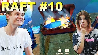 UNSER NEUER XXL GRILL! | Raft #10 | Spielkind Gaming
