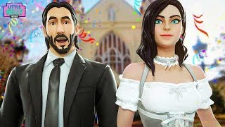 JOHN WICK AND ROX ARE GETTING MARRIED | Fortnite Short Film