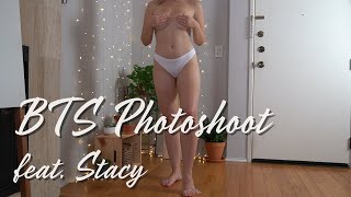 My first nude photoshoot with Stacy - Behind the Scenes [Preview]