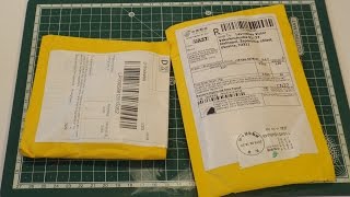 Обзор тонких кисточек и цангового ножа с дополнительными лезвиями - посылка с Ali-Express (unboxing)