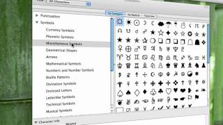 How To Get Special Characters and Put Them Into Text Edit