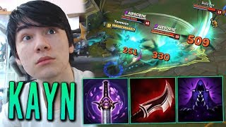 THE REAL WAY TO PLAY KAYN FULL LETHALITY DARKIN FORM ! [ STILL TANKY AF ]