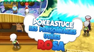 POKÉASTUCE | LES PERSONNAGES UTILES | POKÉMON RUBIS OMÉGA & SAPHIR ALPHA