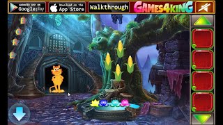 G4K Standing Cartoon Cheetah Escape walkthrough.