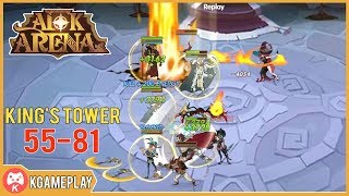 AFK Arena King's Tower 55-81 with Lucius Hero