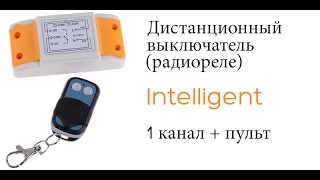 Радиореле Intelligent 1 канал