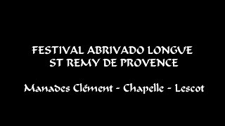 Festival Abrivado Longue St Remy de Provence 27-09-2014