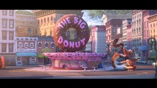 Zootropolis Have A Donut  -  קטע מתוך הסרט זוטרופוליס מדובב