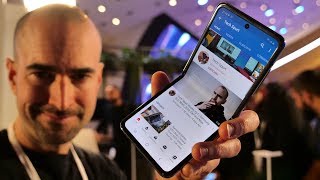 Samsung Galaxy Z Flip Full Tour | Best foldable vs Moto Razr?