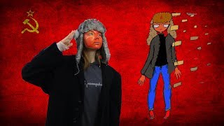Как рисовать СССР. CountryHumans Speedpaint (спидпейнт) Живые комиксы.