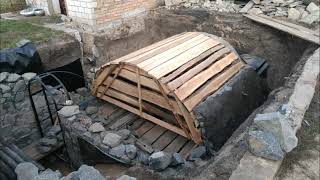 Винный погреб из камня