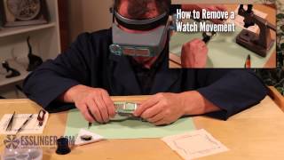 How to Remove a Glued Watch Crystal with Hand Pressure