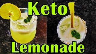 OMG this KETO LEMONADE is AWESOME!!
