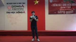 ĐH Đông Á - sơ khảo Tiếng hát sinh viên Đông Á - thí sinh Hoàng Ngọc Sáng
