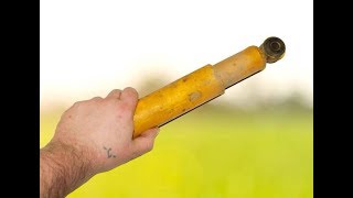 НЕ ВЫБРАСЫВАЙТЕ СТАРЫЙ АМОРТИЗАТОР/Что можно сделать из амортизатора!