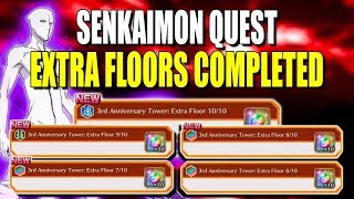 3rd ANNIVERSARY SENKAIMON QUEST BONUS ROOMS and SEAL-ABLE CHARACTER FLOORS Bleach Brave Souls