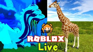 ROBLOX LIVE STREAM! DRAGON ADVENTURES + You Pick Animal Games