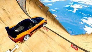 GTA V: DESAFIOS - DESCENDO A MAIOR RAMPA DO GTA V COM A RX7 - Tj