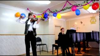 Henryk .Wieniawski "Скерцо-тарантелла" Руслан Хохлачёв ДМШ № 13 Волгоград