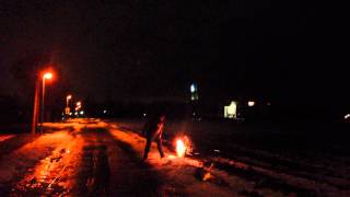Запуск ракет Новый Год 2015 Мюнхен, Германия.(5)