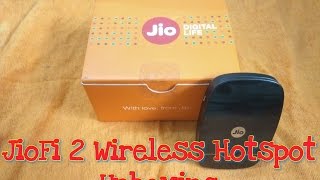JioFi 2 Wireless Portable Hotspot Unboxing