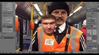 Photoshop in Blender: замена лица