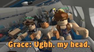 Plane Crash ROBLOX Film ! Фильм крушение Самолёта  В Роблоксе
