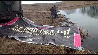 Очередное зарыбление пруда "Дальний Раг" 29-30.03.2019 г.